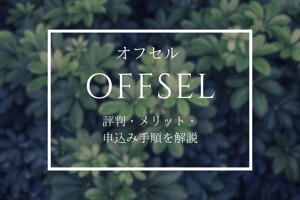 『OFFSEL（オフセル）』の評判